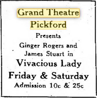 Grand Theatre - OCT 12 1938 AD